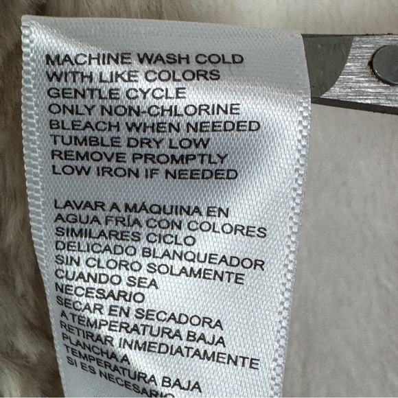 NWT Carol Hochman Long Plush Midnight Cream Wrap Long Robe Women’s Size Small - Picture 16 of 16